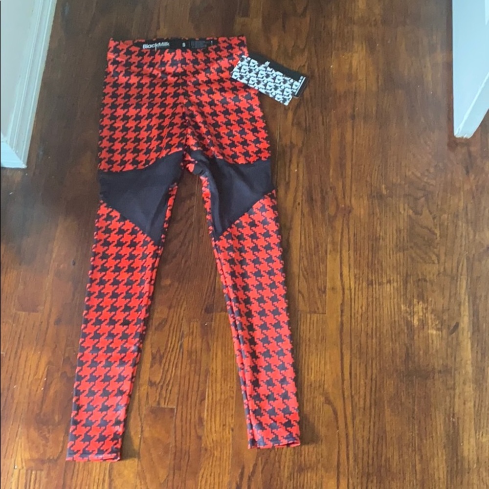 Blackmilk leggings sheer panel